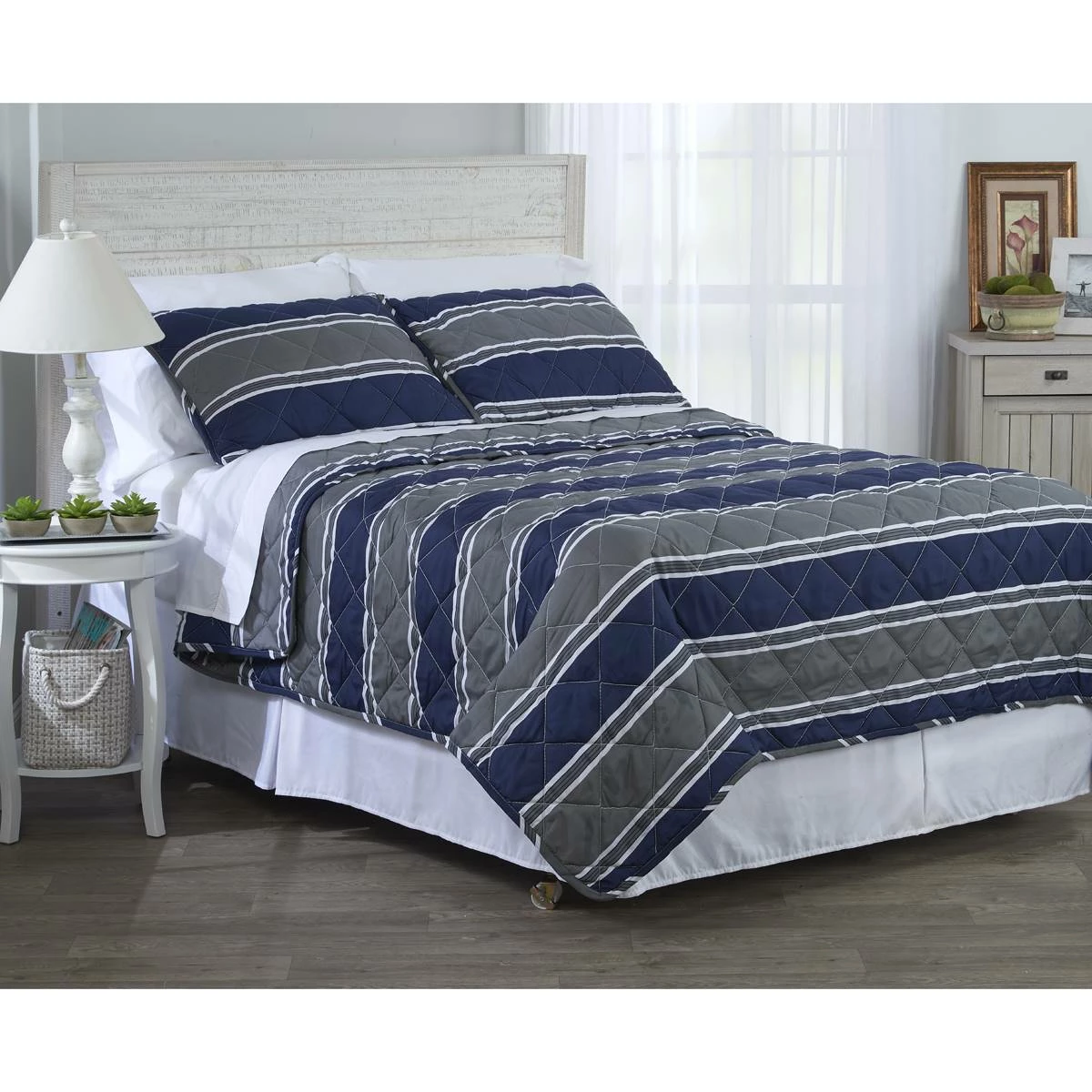 Best deal 😍 Ashley-Cooper Quilts & Bedspreads Ashley Cooper™ Victor Print Quilt Set ✨ 3 Best deal 😍 Ashley-Cooper Quilts & Bedspreads Ashley Cooper™ Victor Print Quilt Set ✨