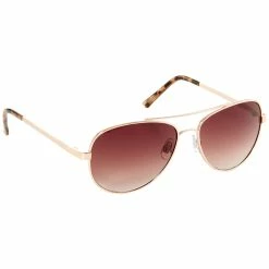 Outlet 🔥 Ashley-Cooper 👩 Womens Ashley Cooper™ Metal Aviator 👓 Sunglasses 🎉
