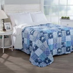 Best deal 🤩 Ashley-Cooper Quilts & Bedspreads Ashley Cooper™ Floral Patch Print Quilt 😀