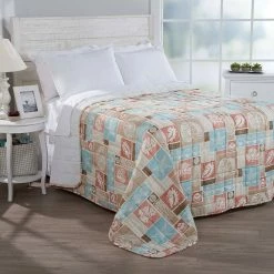 Best reviews of ✔️ Ashley-Cooper Quilts & Bedspreads Ashley Cooper™ Coastal Patch Print Quilt 🌟