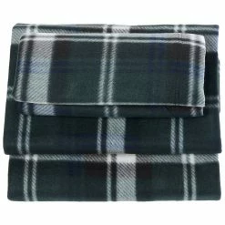 Budget 🎉 Ashley-Cooper Sheets Ashley Cooper™ Holiday Tartan Plaid Fleece Sheet Set ⌛