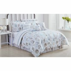 Discount ✔️ Ashley-Cooper Comforters & Bedding Sets Ashley Cooper™ Sealife 7pc. Microfiber Reversible Comforter Set 💯