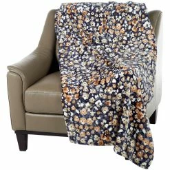 Deals 🧨 Ashley-Cooper Blankets & Throws Ashley Cooper™ Macie Floral Plush Throw 🛒