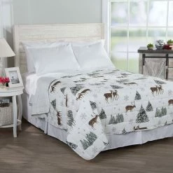 Brand new 🥰 Ashley-Cooper Quilts & Bedspreads Ashley Cooper™ Winter Scene Print Quilt 🛒