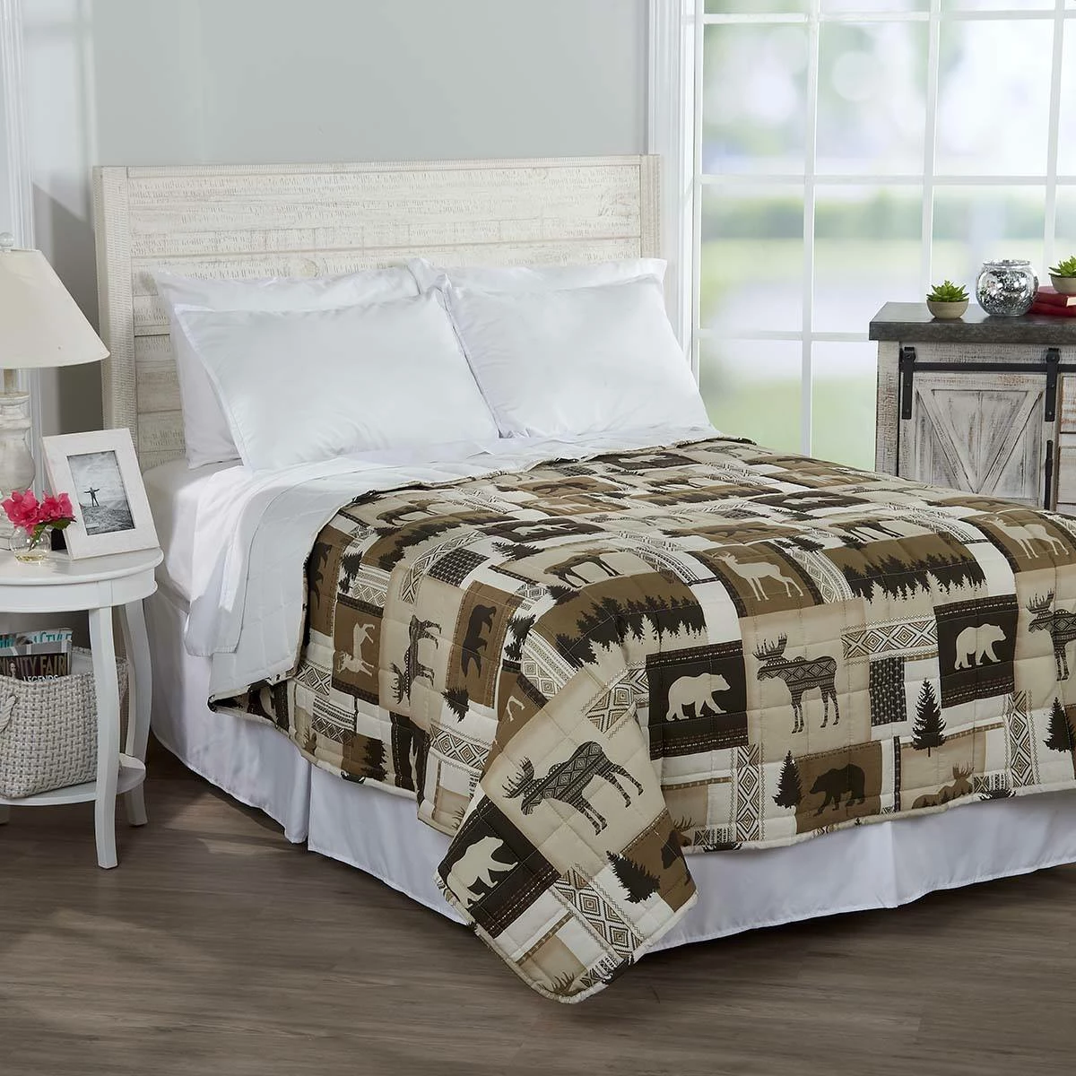 Best reviews of 🥰 Ashley-Cooper Quilts & Bedspreads Ashley Cooper™ Basking Ridge Print Quilt 🎁 3 Best reviews of 🥰 Ashley-Cooper Quilts & Bedspreads Ashley Cooper™ Basking Ridge Print Quilt 🎁