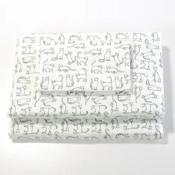 Deals 😍 Ashley-Cooper Sheets Ashley Cooper™ Cat Outline Microfiber Sheet Set ✔️