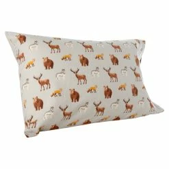 Discount ⭐ Ashley-Cooper Sheets Ashley Cooper™ Woodland Animals Flannel Sheet Set ❤️