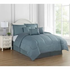 Best deal ✔️ Ashley-Cooper Comforters & Bedding Sets Ashley Cooper™ Solid Tweed Microfiber 7pc. Comforter Set 👏