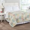 Buy ⌛ Ashley-Cooper Quilts & Bedspreads Ashley Cooper™ Spring Patchwork Printed Quilt ⭐ -Ashley Cooper Shop unnamed file 201