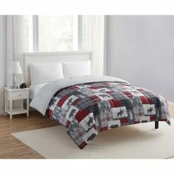 Buy 🔥 Ashley-Cooper Comforters & Bedding Sets Ashley Cooper™ Lodge Moose Print Reversible Comforter 💯
