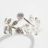 New ✔️ Ashley-Cooper Rings Ashley Cooper™ Silver Leaf Wrap Cubic Zirconia Ring With Pave 🌟 -Ashley Cooper Shop unnamed file 227