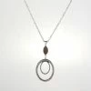 Best deal 💯 Ashley-Cooper Necklaces & Pendants Ashley Cooper™ Textured Silver Double Oval Drop Pendant Necklace ✔️ -Ashley Cooper Shop unnamed file 249
