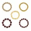 Wholesale ✨ Ashley-Cooper Bracelets Ashley Cooper™ 5pc. Plum And Mustard Beaded Bracelet Set 🎉