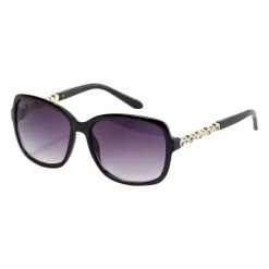 Best Sale ❤️ Ashley-Cooper 👩 Womens Ashley Cooper™ Rectangle Metal Temple 👓 Sunglasses ⌛