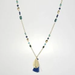 Cheapest ❤️ Ashley-Cooper Necklaces & Pendants Ashley Cooper™ Long Pendant Necklace With Tassel 👏