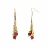 Coupon 👏 Ashley-Cooper Ashley Cooper™ Gold-Tone Berry & Neutral Beaded 3 Row Earrings 🔥 -Ashley Cooper Shop unnamed file 279