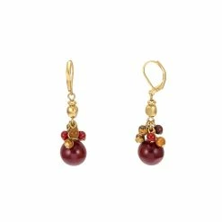 Cheapest ❤️ Ashley-Cooper Ashley Cooper™ Gold-Tone Berry & Neutral Beaded Drop Earrings ✨