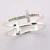 New ❤️ Ashley-Cooper Rings Ashley Cooper™ Silver Cubic Zirconia Pave Double Cross Ring 🥰 -Ashley Cooper Shop unnamed file 305