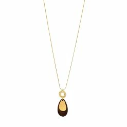 Hot Sale 🎁 Ashley-Cooper Necklaces & Pendants Ashley Cooper™ Open Ring And Layered Teardrop Pendant 🎉