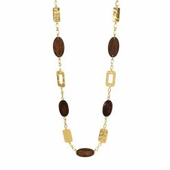 Brand new 👏 Ashley-Cooper Necklaces & Pendants Ashley Cooper™ Long Linked Necklace With Metal Discs And Beads ✔️