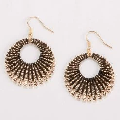 Best reviews of 👏 Ashley-Cooper Ashley Cooper™ Textured Open Circle Fishhook Earrings ✔️