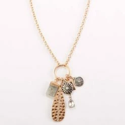 Best deal ⌛ Ashley-Cooper Necklaces & Pendants Ashley Cooper™ Gold Charm Necklace 🤩