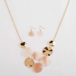 New 😉 Ashley-Cooper Sets Ashley Cooper™ Gold Plated Cable Chain Necklace & Earring Set 🔥