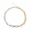 Best reviews of 🤩 Ashley-Cooper Necklaces & Pendants Ashley Cooper™ Two-Tone Metal Chain Link Necklace ✔️