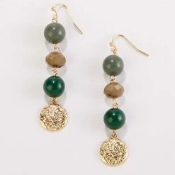 Cheapest ❤️ Ashley-Cooper Ashley Cooper™ Linear Textured Disc Dangle Earrings ⭐