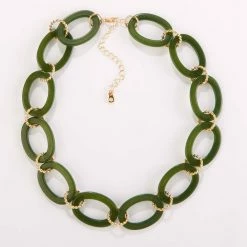 Best Pirce 🥰 Ashley-Cooper Necklaces & Pendants Ashley Cooper™ Metal Acrylic Chunky Chain Necklace 🎉