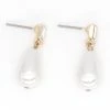 Cheap 🔥 Ashley-Cooper Ashley Cooper™ Glass Baguette Faux Pearl Drop Earrings 🤩