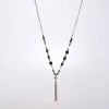 Budget 🎁 Ashley-Cooper Necklaces & Pendants Ashley Cooper™ Black & Silver Beaded Tassel Pendant 🧨 -Ashley Cooper Shop unnamed file 419