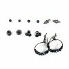Wholesale 👏 Ashley-Cooper Ashley Cooper™ 6pc. Hematite Silver And Blue Earrings Set ✨