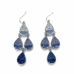 Deals 🥰 Ashley-Cooper Ashley Cooper™ 2.5in. Rhodium Long Chandelier Earrings 😉