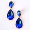 Best Pirce 🤩 Ashley-Cooper Ashley Cooper™ Blue Crystal Teardrop Dangle Earrings 😀