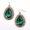 Buy 🎁 Ashley-Cooper Ashley Cooper™ Green And Crystal Teardrop Dangle Earrings ⌛ -Ashley Cooper Shop unnamed file 454
