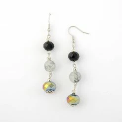 Coupon 🎉 Ashley-Cooper Ashley Cooper™ Triple Bead Drop Fish Hook Earrings 💯