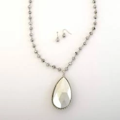 Cheapest ⭐ Ashley-Cooper Sets Ashley Cooper™ Large Pendant Beaded Necklace And Earrings ⭐