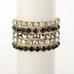 Best Pirce ✨ Ashley-Cooper Bracelets Ashley Cooper™ Jet Crystal & Hematite Stone Stretch Bracelet Set 👏