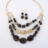 Hot Sale 😉 Ashley-Cooper Sets Ashley Cooper™ 3 Row Chunky Bead Necklace And Earrings Set 🧨 -Ashley Cooper Shop unnamed file 521