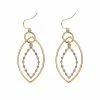 Best Sale 👍 Ashley-Cooper Ashley Cooper™ Gold And Rhinestone Teardrop Dangle Earrings ✨