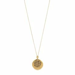Coupon 💯 Ashley-Cooper Necklaces & Pendants Ashley Cooper™ Gold-Tone Long Leopard Metal Disc Pendant Necklace 🎁