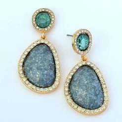 Top 10 👍 Ashley-Cooper Ashley Cooper™ Acrylic Drop Round Oval Earrings 🔔