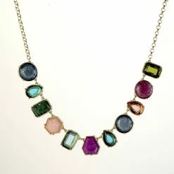 Flash Sale ✨ Ashley-Cooper Necklaces & Pendants Ashley Cooper™ Gold Plated Multi Color Collar Necklace 🛒