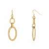 Best Pirce 🌟 Ashley-Cooper Ashley Cooper™ Gold-Tone Crystal Stone Open Double Link Earrings 💯 -Ashley Cooper Shop unnamed file 586