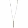 Best Pirce 🧨 Ashley-Cooper Necklaces & Pendants Ashley Cooper™ Silver-Tone Multi Row Rhinestone Tassel Necklace 💯