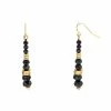 Brand new 😍 Ashley-Cooper Ashley Cooper™ Gold-Tone Linear Jet Beaded Fish Hook Earrings 🤩 -Ashley Cooper Shop unnamed file 609