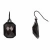 Cheap 🎁 Ashley-Cooper Ashley Cooper™ Jet Rectangular Bead Drop Fish Hook Earrings ✔️ -Ashley Cooper Shop unnamed file 611