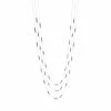 Buy 🛒 Ashley-Cooper Necklaces & Pendants Ashley Cooper™ Silver-Tone Long 3 Row Layered Station Necklace ✨ -Ashley Cooper Shop unnamed file 620