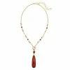 Discount 👏 Ashley-Cooper Necklaces & Pendants Ashley Cooper™ Gold-Tone Elongated Red Stone Teardrop Pendant 💯 -Ashley Cooper Shop unnamed file 632